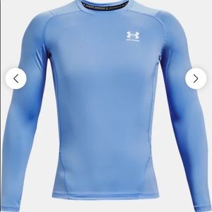 Men’s Under Armour HeatGear® Armour Long Sleeve -Aqua